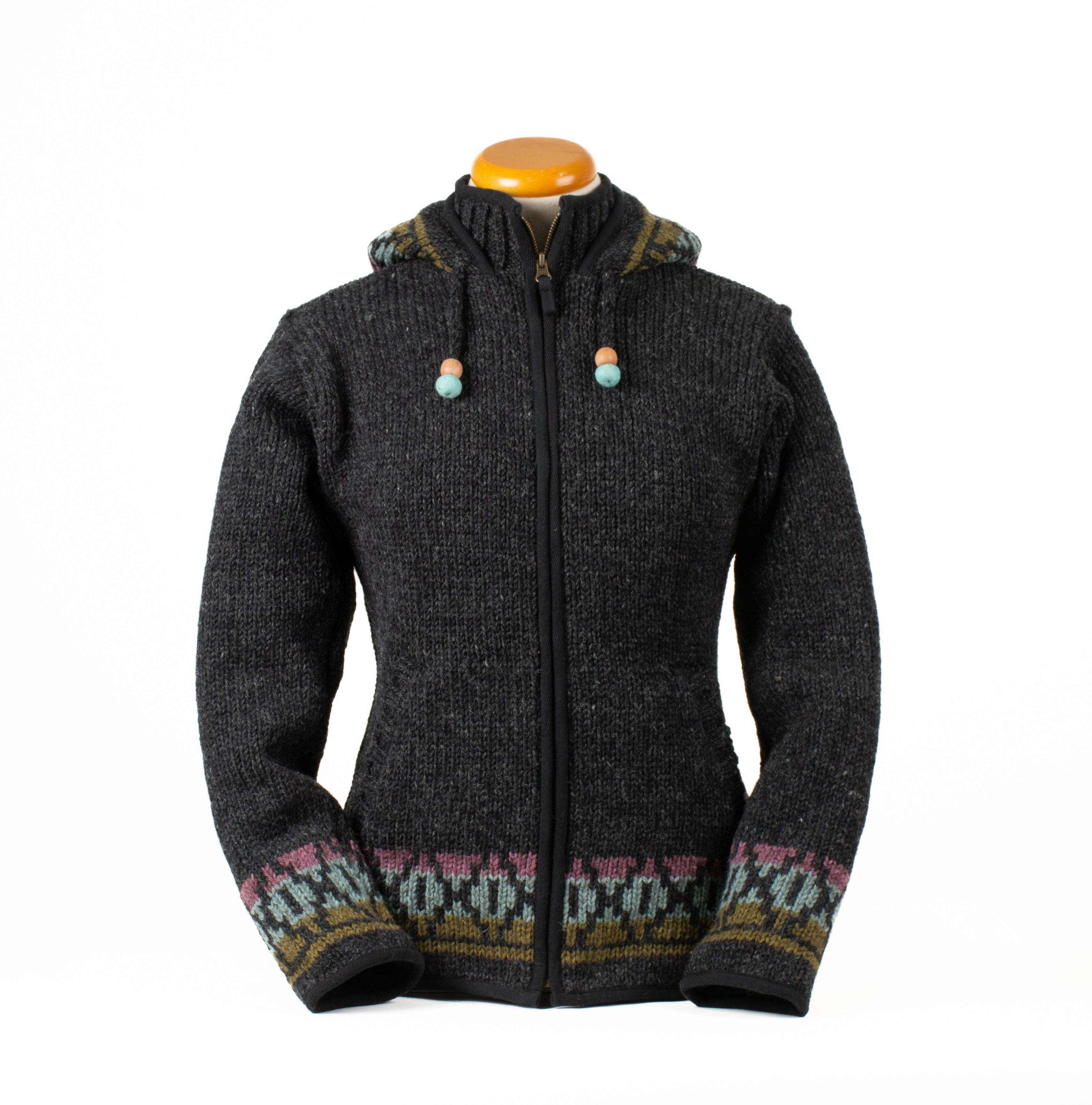 Misty Sweater/coat - Fleece-Lined, 100% wool – Lost Horizons CA