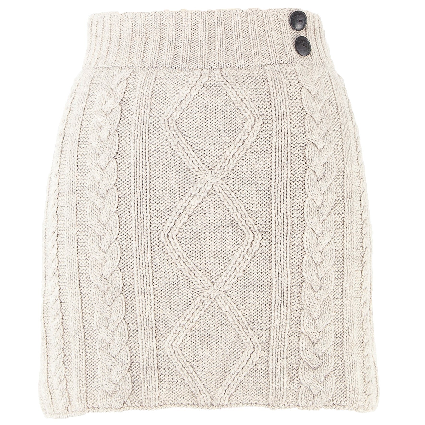Grace Skirt - Aran cable knit 100% wool – Lost Horizons CA