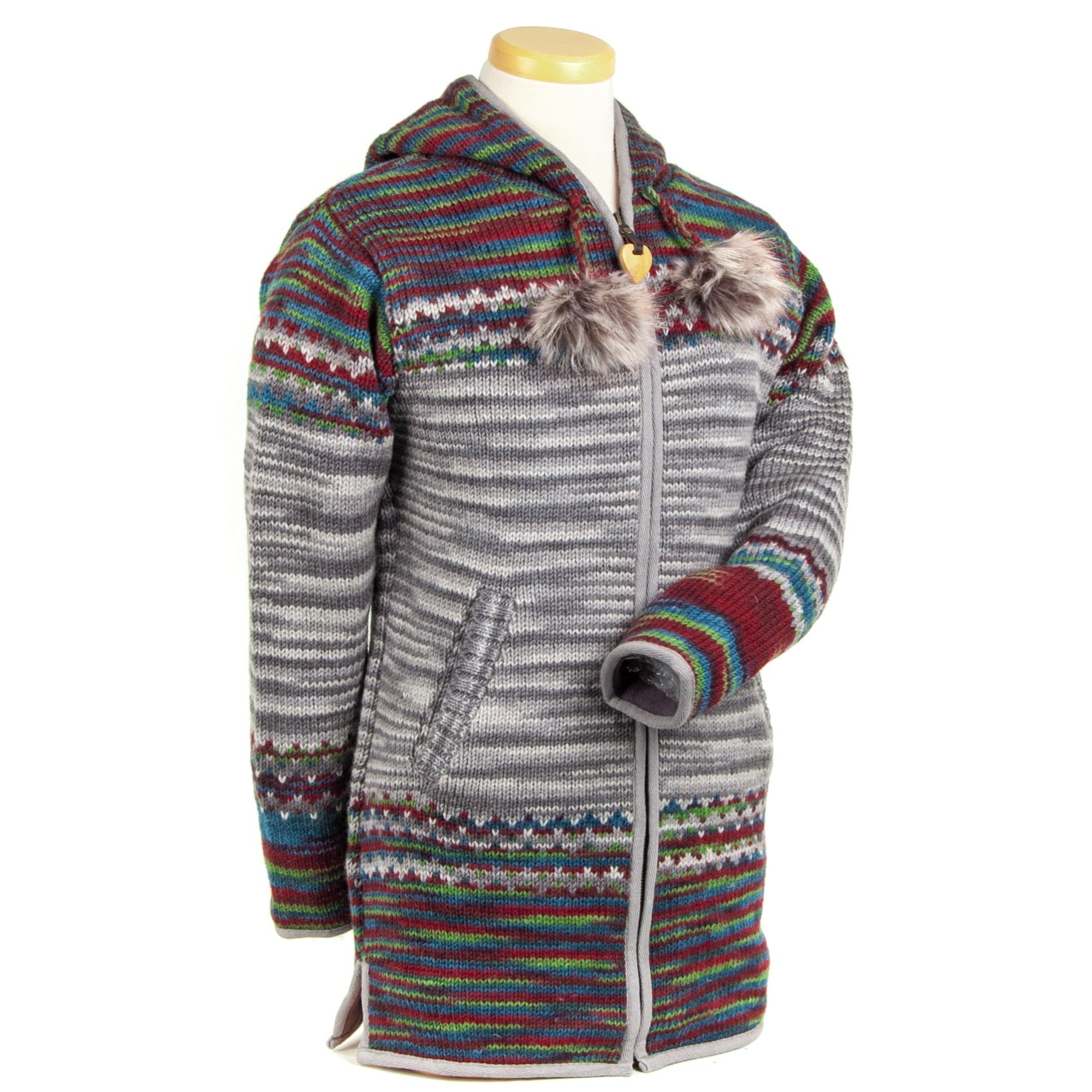 タイムセール★HAVEL studio RACCON KNIT COAT タイムセール☆HAVEL studio RACCON KNIT COAT