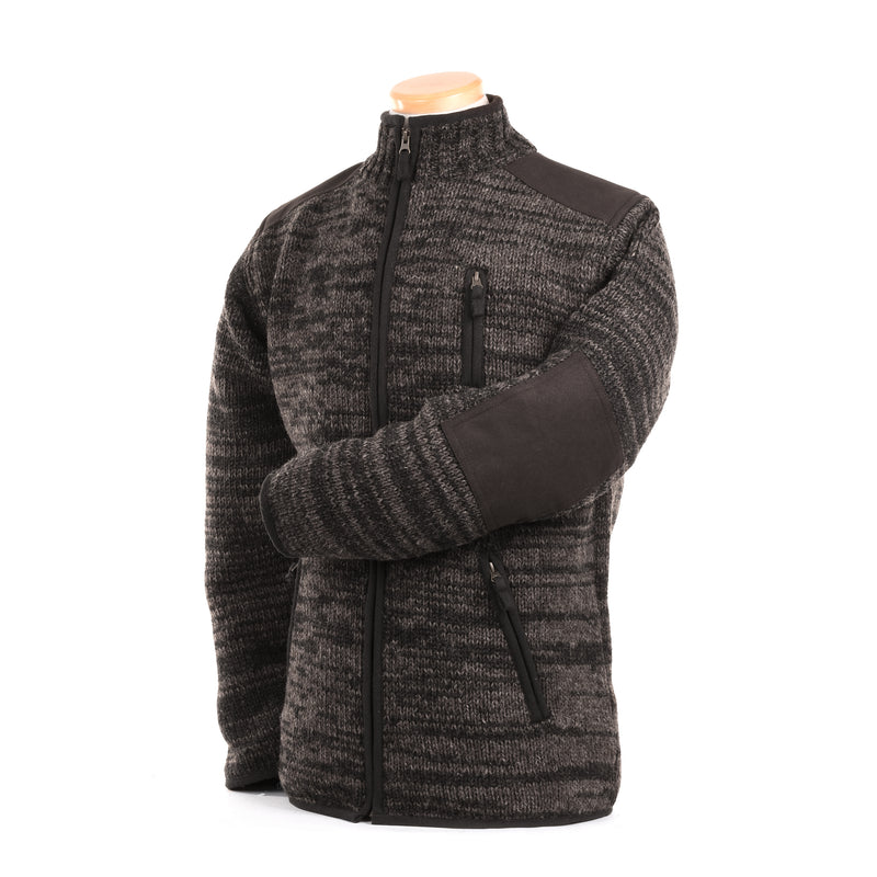 Fleece lined on sale sweater mens