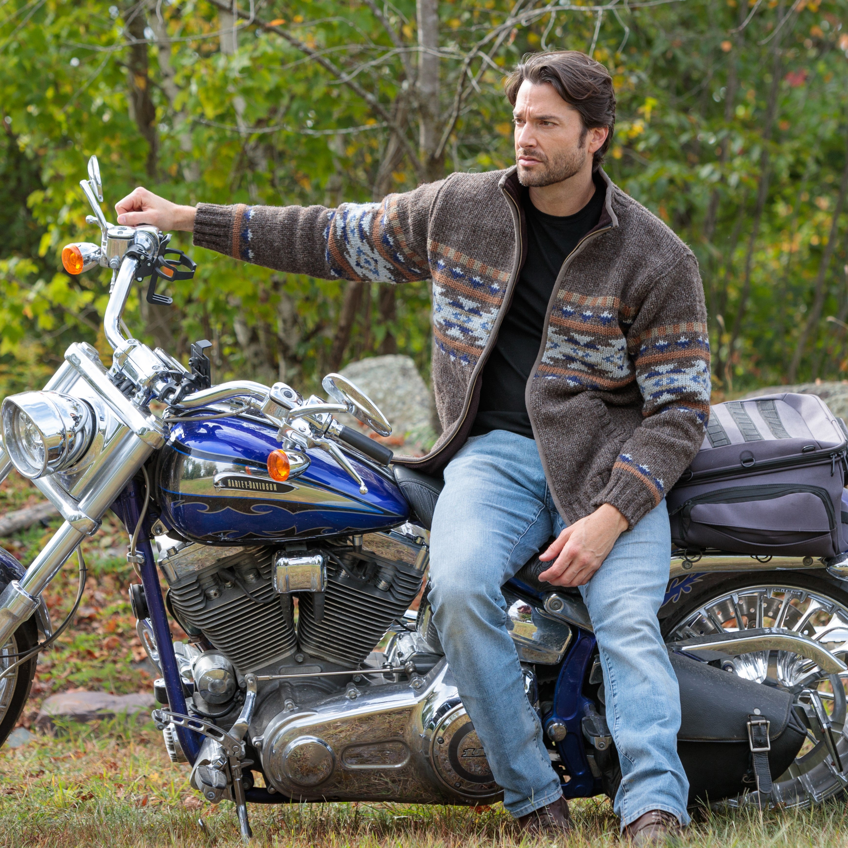 Men's Sweaters by Lost Horizons - 100% Handmade Wool Fair Trade