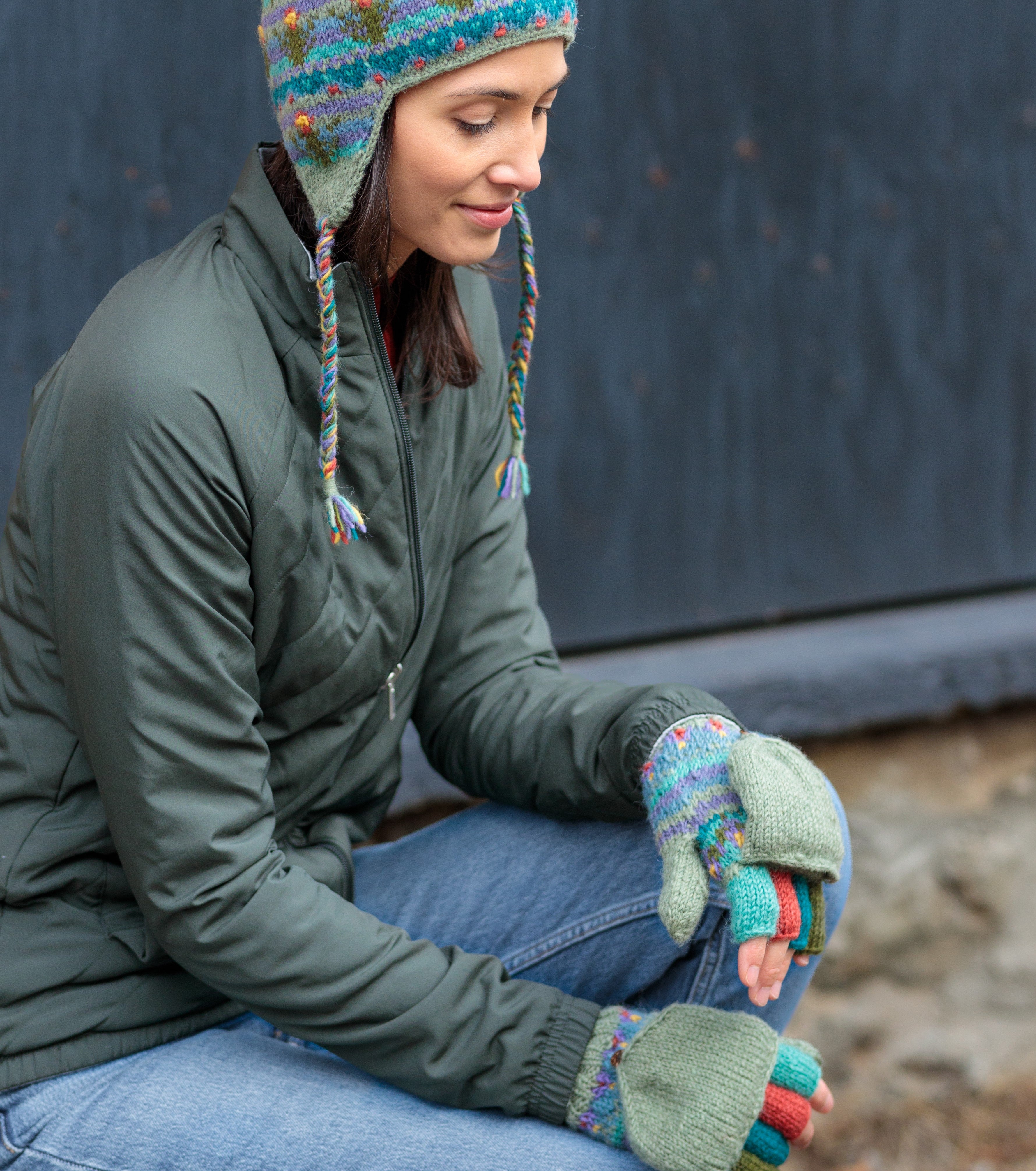 Galena Finger Mittens