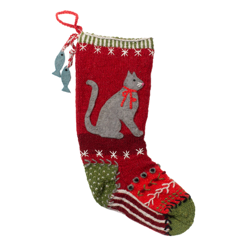 Whiskers Christmas stocking