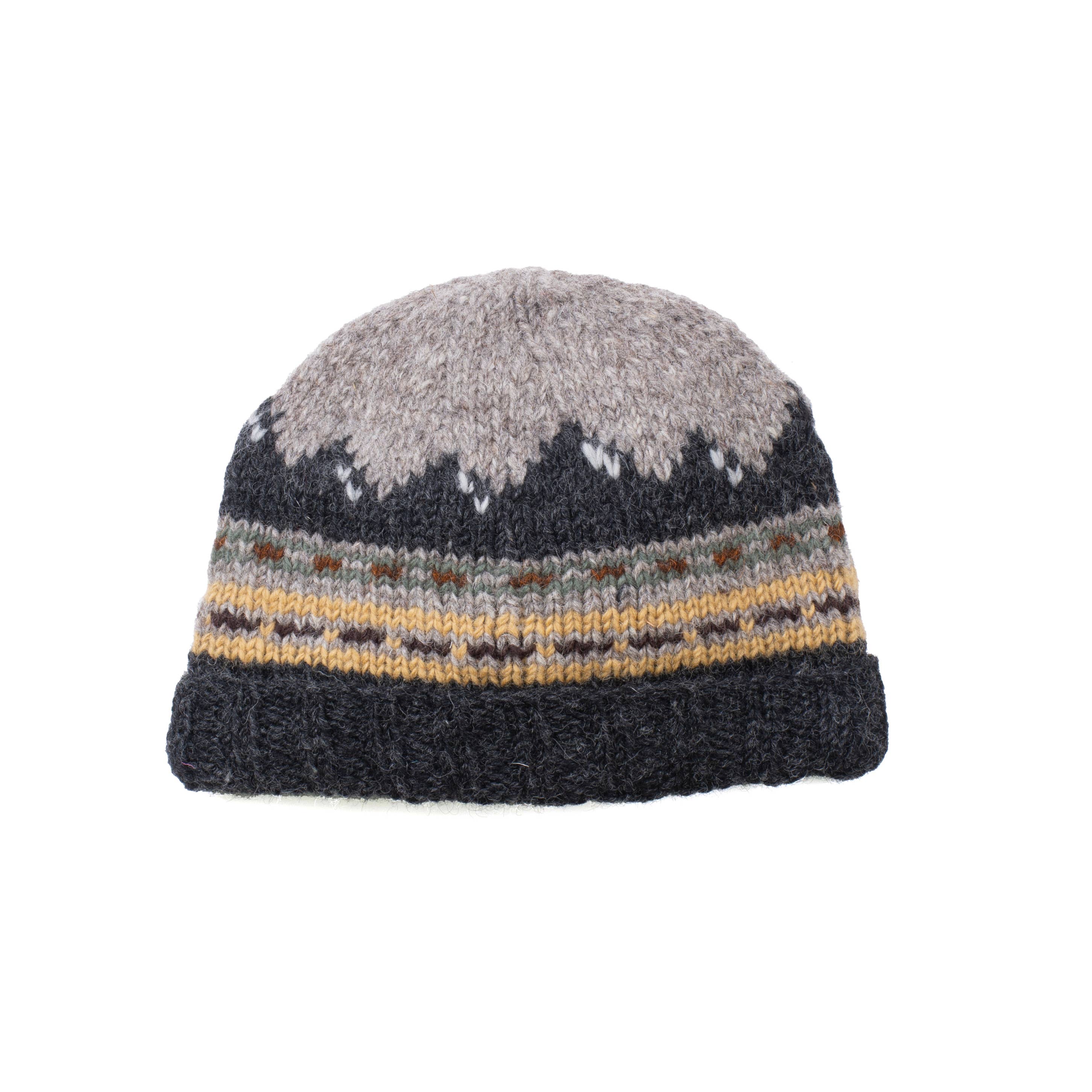 Jackson Wool Knit Stripe Beanie Hat