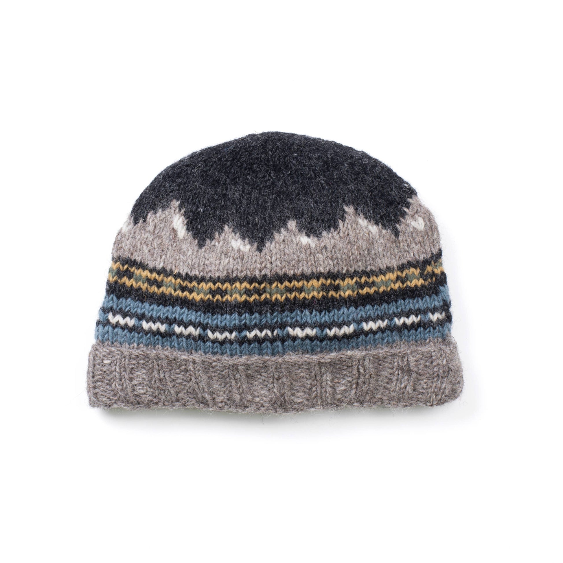 Jackson Wool Knit Stripe Beanie Hat