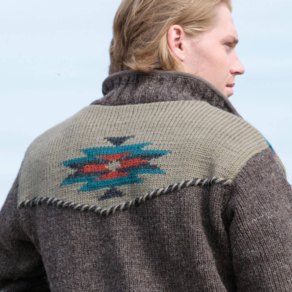 Colt Western Knit Wool Sweater