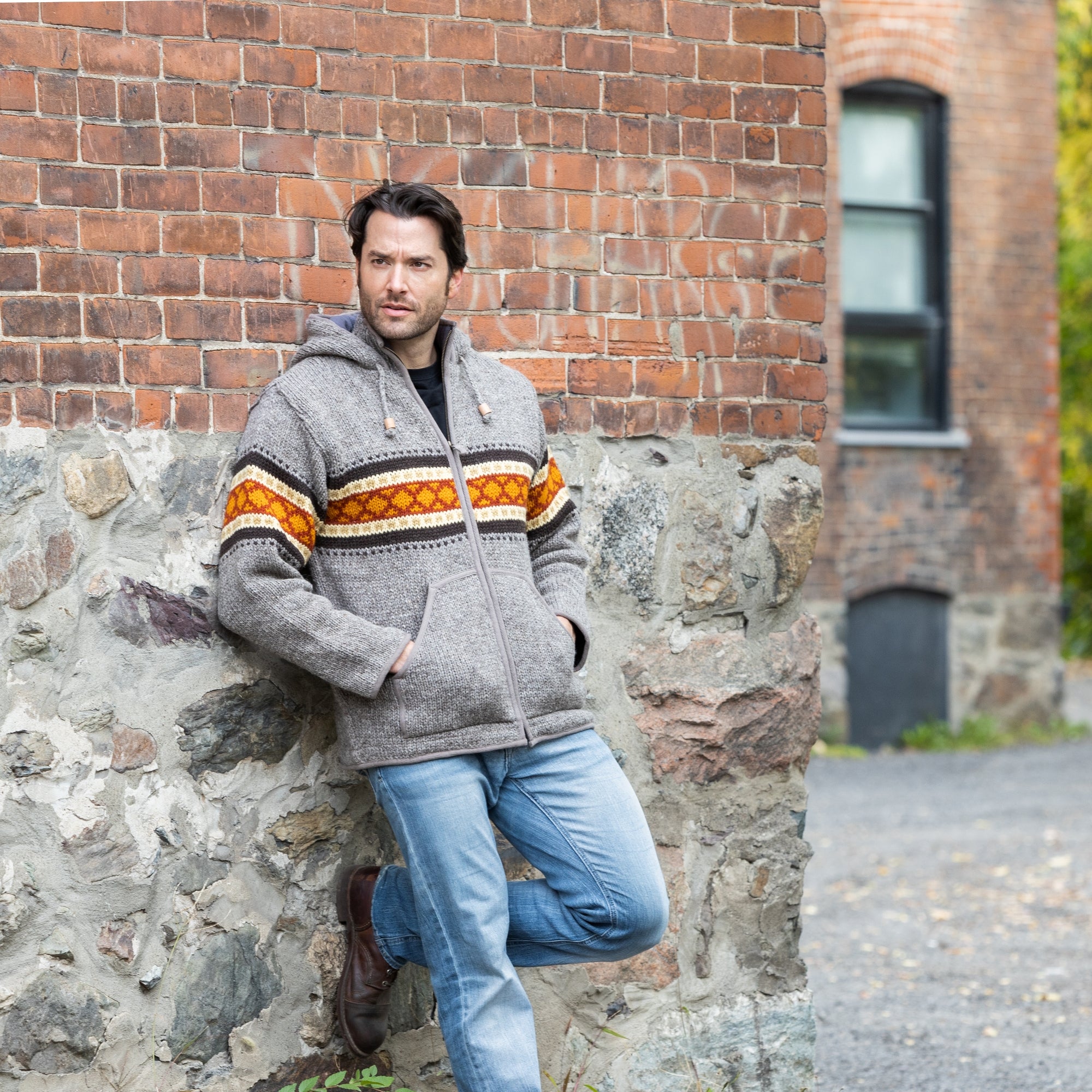 SEESEE × URBS WOOL BLOUSON South2West8〉 Zipped Work Hoody - Heavyweight Mesh Color