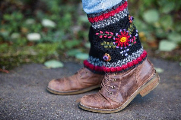 Women's Socks & Legwarmers - 100% Handmade Wool Fair Trade – Lost Horizons  CA