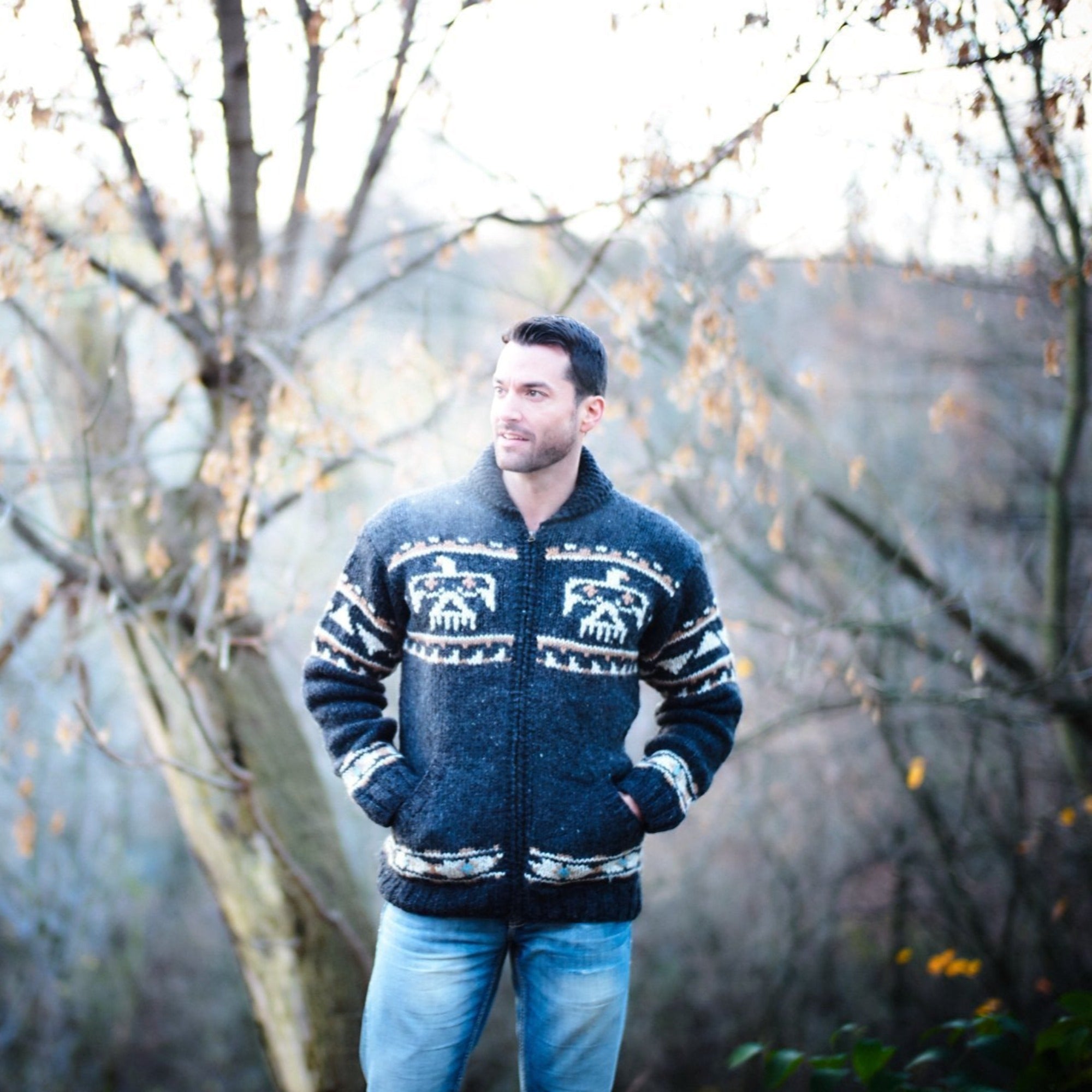 Men's Sweaters by Lost Horizons - 100% Handmade Wool Fair