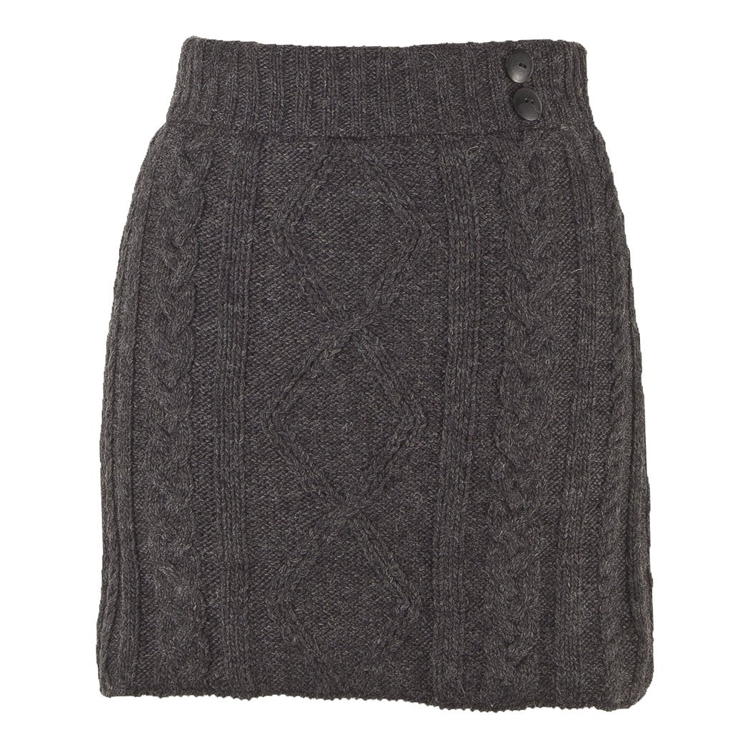 Grace Skirt - Aran cable knit 100% wool – Lost Horizons CA